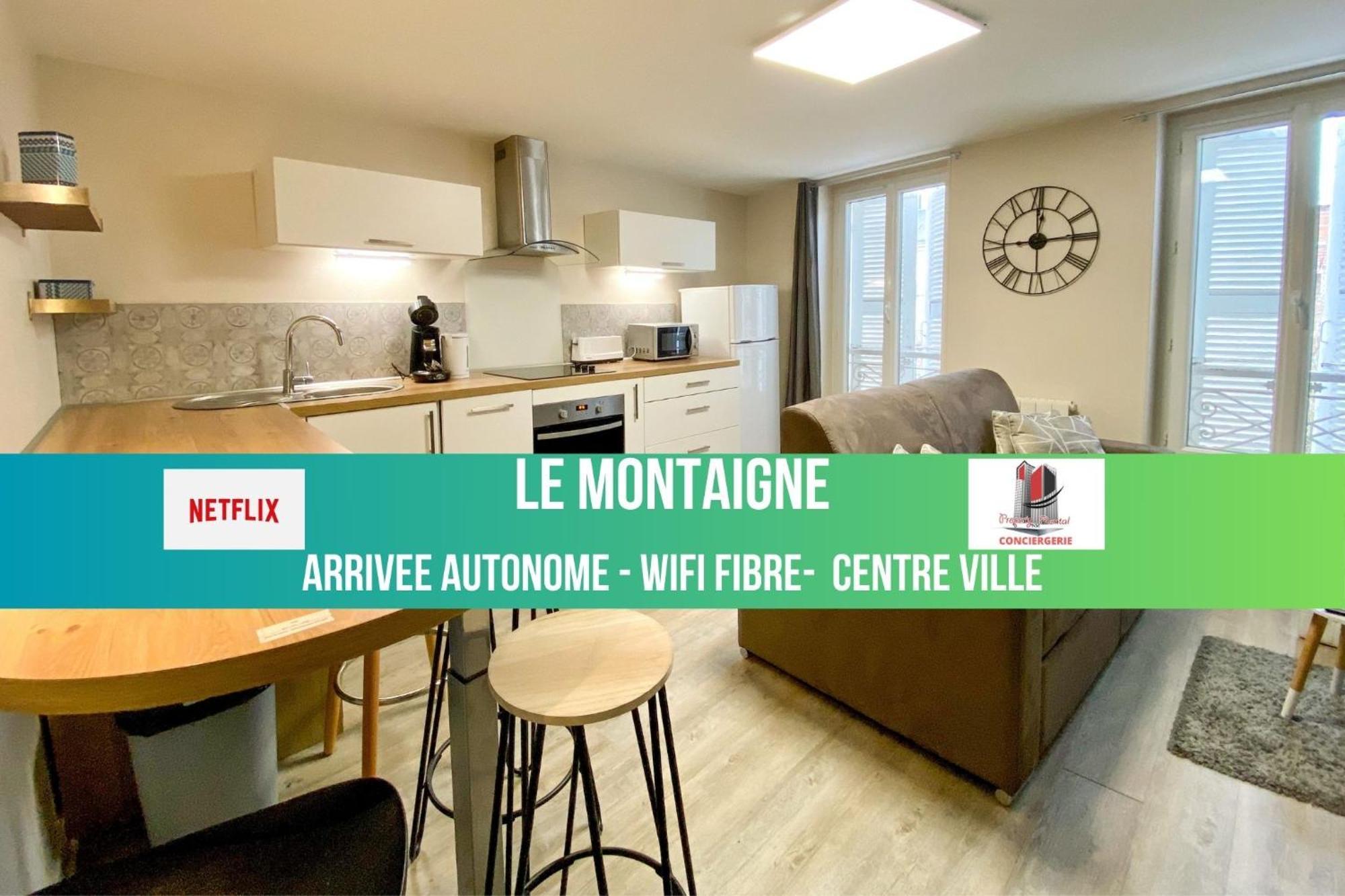 Le Montaigne - Wifi Fibre- Coeur Du Centre Ville-Property Rental Nm 페리괴 외부 사진